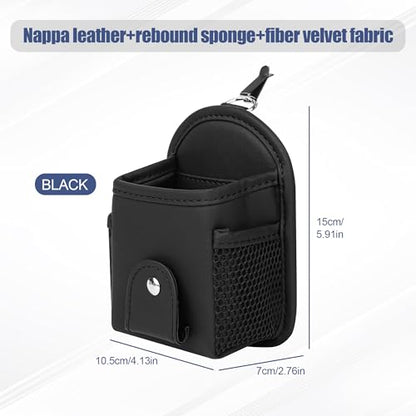 JEYODA Car Air Outlet Storage Bag, Vehicle Dashboard Pocket for Phone Power Pank Keys Money Cards, Double-Layer Storage Bag, Glasses Bag Storage Bag, Car Accessories