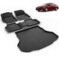 All Weather Car Floor Mats & Cargo Liner Set Fit for Hyundai Elantra & Elantra N 2021 2022 2023 2024 2025 2026 Floor Liners Trunk Liner Elantra Cargo Mat Accessories Black - style: 3)For Hyundai Elantra/Elantra N 2021-2026 Full Set