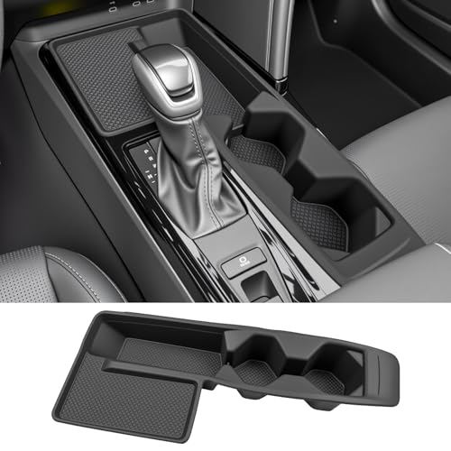 Cup Holder for 2025 2026 Toyota Camry Center Console Cup Holder Insert with Wireless Charging Mat Cupholder Organizer Coaster Liner for 25 26 Camry Interior Accessories Black - color: For 25-26 Camry