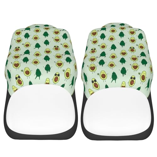 Dujiea Green Cute Avocado Car Front Seat Covers 2 Pcs Universal Auto Seat Covers Front Seats Only, Vehicle Bucket Seat Protectors Fit for Most Car SUV Sedan and Truck - color: Cute Avocado
