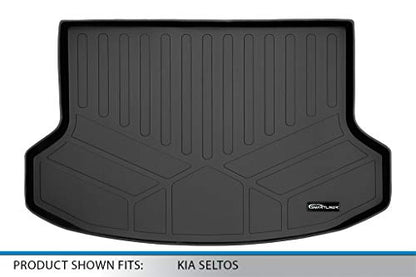 SMARTLINER Cargo Liner Mat Compatible with 2021-2023 Kia Seltos - color: Kia Seltos 2021 - 2023