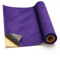 Self-Adhesive Suede Decorative Film for Car - Headliner/Dash/Door/Trunk | Stretchable & Scratchproof Ultra-Fiber Leather | DIY Peel & Stick (Purple, 17"x72")