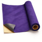 Self-Adhesive Suede Decorative Film for Car - Headliner/Dash/Door/Trunk | Stretchable & Scratchproof Ultra-Fiber Leather | DIY Peel & Stick (Purple, 17"x72")