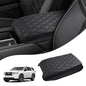 Autorder Center Console Cover for Nissan Pathfinder 2022-2025 2026 Accessories Armrest Cushion Cover Nappa Leather Middle Console Covers Pathfinder Console Cushion Pad Anti-Scratch - size: 22-25 Nissan Pathfinder