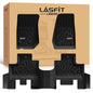 LASFIT Floor Mats for Jeep Wrangler JK 2014-2018 Unlimited 4-Door (NOT for JL or 2-Door) All Weather TPE Custom Fit Car Mats Floor Liners 1st & 2nd Row, Black - style: Wrangler JK 2014-2018 Floor Mats