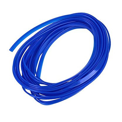 X AUTOHAUX Car Interior Gap Door Edge Trim Strip Line Dark Blue 8m 26.25ft