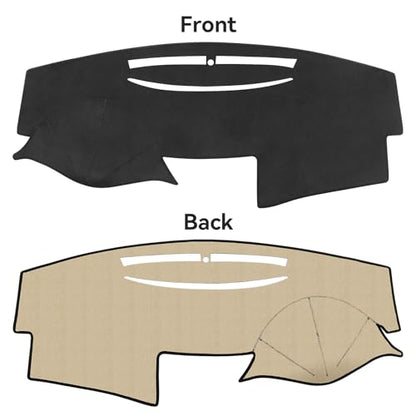 Dash Cover for Toyota Camry 2011 2010 2009 2008 2007 Accessories Flannel Dashboard Cover Dash Mat Center Console Cover Sunshield Protector Pad - size: for Toyota 2007-2011 Camry