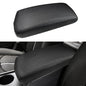INTGET Car Center Console Armrest Cover for Kia Optima Accessories 2016 2017 2018 2019 2020 Leather Middle Console Arm Rest Box Lid Seat Cover Protector Cushion Saver (Black Stitches) - color: Black Stitches