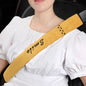 Extra-Long Car Seat Belt Cover Comfortable & Stress-Relieving Durable and Comfortable Car Seatbelt Shoulder Pad Enhance Your Driving Comfort and Safety (Yellow, L-19)