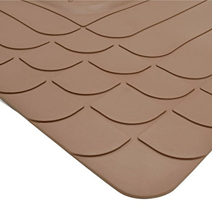 BDK Premium Cargo Car Trunk Mat/Liner - PVC (Beige) (31.5" x 50") - color: Beige