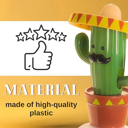 Solar Powered Dancing Cactus – Sun Power Swinging Animated Bobble Dancer Solar Figurine for Car Dashboard Dancing Cactus Holiday Car Decoration Solar Figures for Office Home Desk