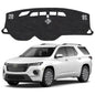Dash Cover Mat for Chevy Chevrolet Traverse 2018 2019 2020 2021 2022 2023 2024 Non-Slip Dashboard Cover Mat Sunshade UV Rays Protector Interior Accessories - size: Compatible with Traverse 2018-2024
