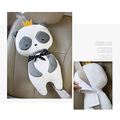 Car Travel Pillow for Kids Car Seat Pillow Cute Cartoon Travel Pillow Cushion Breathable Head and Body Support Pillow for Sleeping Travel Neck Rest Car Seat Pillow Long Journey&Road Trip - color: Panda