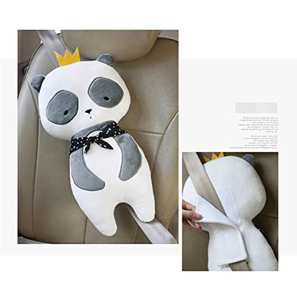 Car Travel Pillow for Kids Car Seat Pillow Cute Cartoon Travel Pillow Cushion Breathable Head and Body Support Pillow for Sleeping Travel Neck Rest Car Seat Pillow Long Journey&Road Trip - color: Panda
