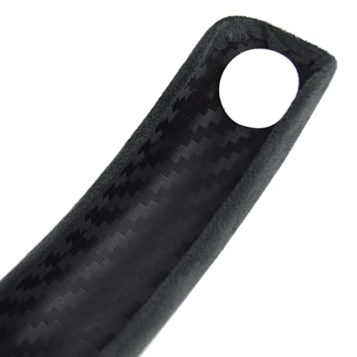 Quick Install Sporty Suede Leather Steering Wheel Cover Universal fit Any 14½" to 15" Car SUV Pickup Steering Wheel