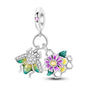 NARMO Charms for Bracelets 925 Sterling Silver Star Dangle Charms Car Keys Lipstick Dangle Charm Beads for Women Bracelets Necklace - color: Honeycomb