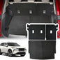 Cargo Liner Compatible with 2021-2025 Nissan Rogue Trunk Mat Cargo Mat Back Seat Cover Protector(not fit Rogue Sport)(Backrest Mats+Trunk Mat) - size: FOR 2021-2025 Nissan Rogue