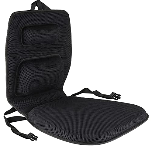 FOMI Gel Wheelchair and Low Back Chairs Seat and Back Cushion | Orthopedic Seat Pad, Firm Back Support and Lumbar Pillow for Wheelchairs, Car, Truck, Gaming | Pressure Sore, Coccyx Pain Relief