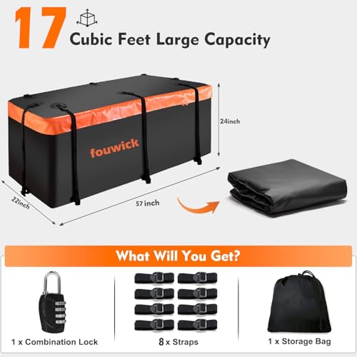 60" x 24" x 13" Hitch Cargo Carrier, 600 Lbs Heavy Duty Folding Luggage Rack for SUV & Truck, Steel Mesh Cargo Carrier Hitch Mount Fits 2" Receiver，with 57x22x13 Waterproof Bag - color: 60x24x13 inch with Bag