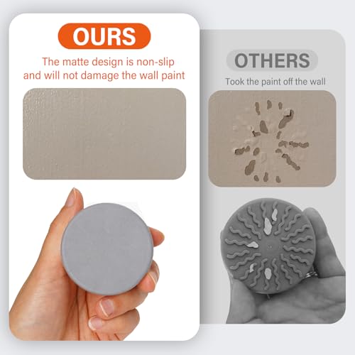 MAJAVI Baby Gate Wall Protector Wall Cups Protect Walls for Pressure Mounted Pet Dog Gate 4 Pack (4, Wall Cups White)
