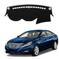 Dashboard Mat Cover for Hyundai Sonata 2011-2014 Nonslip Center Console Sunshield Glare UV Rays Protector Accessories - size: Hyundai Sonata 2011-2014