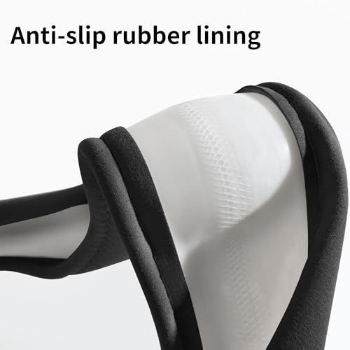 Steering Wheel Cover, Universal 15 inch, Faux Leather Steering Wheel Protector Anti-Slip, Breathable & Heating-Compatible for Cars Trucks SUVs Vans - color: Black