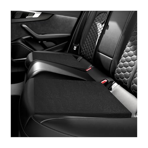 Sun Walker 2 PCS Auto Seat Wedge Leveling Cushion, Comfortable Ergonomic Backseat Wedge Booster for Fatigue Relief, Angled Design Rear Seat Leveling Mat for Cars Trucks SUVs