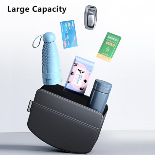 Tumecos 2Pcs Multifunctional Car Storage Box,Trash Can, Auto Door Side Organizer,Large Capacity Storage Bag,Foldable Back Seat Storage Pocket, Car Accessories Organizer Box(Style B)
