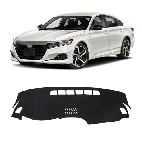 Dash Cover for Honda Accord 2022 2021 2020 2019 2018 Hybrid (Include HEV) Accessories Flannel Dashboard Cover Dash Mat Center Console Cover Sunshield Protector Pad - size: for Honda 2018-2022 Accord
