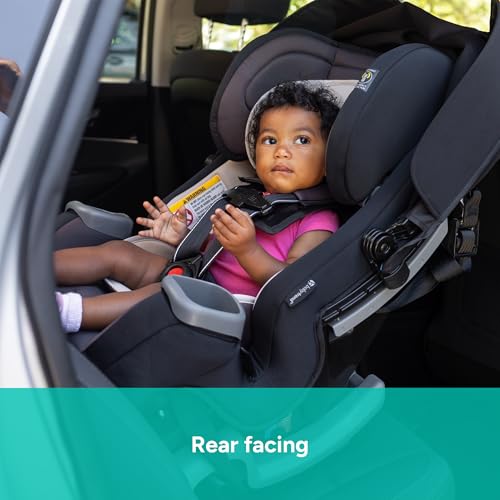 Baby Trend Cover Me™ 4-in-1 Convertible Car Seat - color: Midnight Black