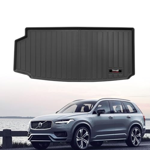 Custom for 2016-2025 Volvo XC90 (Including Hybrid) Cargo Mats Trunk Liner All Weather TPE Protection Mat Accessories (for 2016-2025 Volvo XC90)