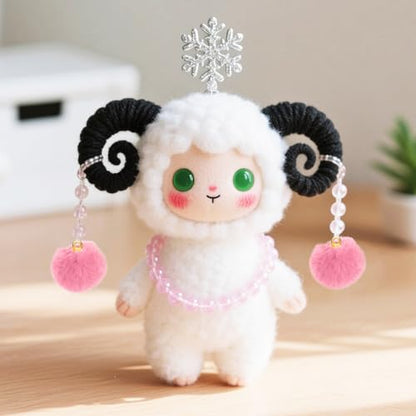Tupalizy 50PCS Fluffy Pom Poms Charms Soft Fuzzy Faux Fur Puff Ball Pendant for Keychains Bracelets Earrings Jewelry Making Tassels Bags DIY Crafts Party Favors Gifts Accessories - color: Pink
