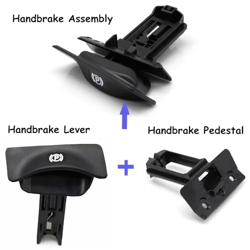 for Mercedes Benz CLS W219, Parking Brake Release Handle Cover Assembly, Handbrake Lever Complete Replacement 2005-2011 - size: W219 handbrake