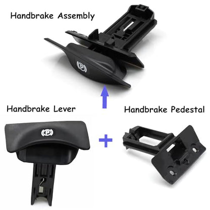 for Mercedes Benz CLS W219, Parking Brake Release Handle Cover Assembly, Handbrake Lever Complete Replacement 2005-2011 - size: W219 handbrake