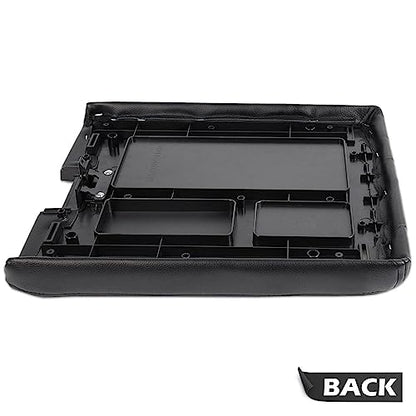 Center Console Lid Armrest Cover w/Latch Replacement Fit Chevy 2007-2013 Silverado Suburban Tahoe Avalanche/GMC Sierra Yukon Replaces 20864154