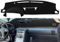 Dash Cover Mat Custom Fit for Infiniti G35 with Clock Inside, Dashboard Cover Pad Carpet Protector (Black) Y58 - color: Black