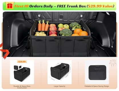 Cargo Trunk Mat with Backrest Mats for Toyota RAV4 2019-2025 (Include Hybrid),All Weather Protection TPE Heavy Duty Cargo Liner RAV4 Accessories,Black - size: Toyota RAV4 2019-2025