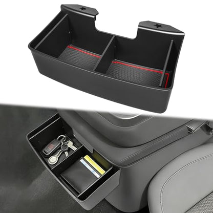 Center Console Hanging Organizer Box Compatible With For 2019-2026 Chevy Silverado/GMC Sierra 1500 and 2020-2026 Silverado/Sierra 2500HD 3500HD Split Bench Seat Hanging Storage Box Accessories