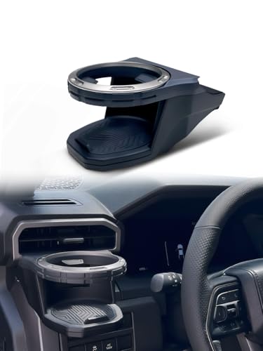 Cup Holder Beverage Holder, Tacoma & 4RUNNER, Cup Console for Tacoma (N400, 2024+ Model Year) and 4Runner (N500, 2025+ Model Year) Accessories