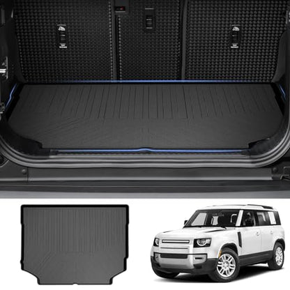 Powerty Trunk Mat for 2020-2025 Land Rover Defender 110 Accessories Cargo Mats TPE All Weather Cargo Liner Heavy-Duty Trunk Liners - size: Cargo Mat｜For｜20-25｜Land Rover Defender 110