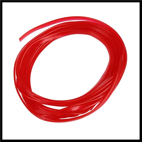 Car Red Interior Trim Strip Line Gap Door Edge Seal Protector 5m 16.4ft Durable Material