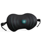 Lumbar Support Pillow, Ergonomic Back Cushion for Office Chair with Adjustable Straps & Detachable Breathable Cover,Memory Foam Car Lumbar Pillow, Back Support Pillow for Car, Office,Bed Rest(Black)