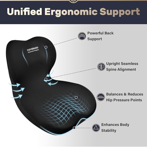 Coverado Car Seat Cushion - color: S2, size: 1 Piece