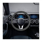 Car Silicone Steering Wheel Cover, Soft Anti-Slip Auto Steering Wheel Protector Fit 14 Inch, Universal Vehicle Interior Accessories for Cars, SUVs, Trucks, and Vans (Black) - style: Black