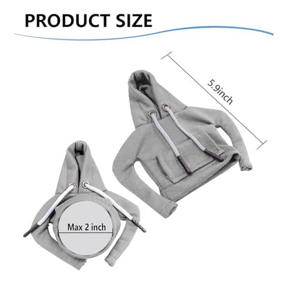 Car Shift Knob Hoodie,Gear Shift Hoodie,Funny Sweater Hoodie for Gearshift,Automotive Interior Accessories（Gray） - color: 1*Gray