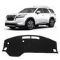 KUST Black Dash Cover for 2022-2025 2026 Nissan Pathfinder (NOT fit for Pathfinder Platinum 22-26) (Without HUD) Dashboard Cover Non-Slip Interior Accessories for Pathfinder Custom Fit Dash Mat - size: For Pathfinder 22-26