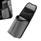 Car Hanging Tissue Holder, Strap-On Non-Slip Front and Back Seat Side Organizer with Mesh Net, Waterproof Leather Space Saving Car Cup Holder, Universal for Most Cars (Gray) - color: Gray