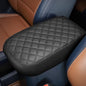 JOYTUTUS Center Console Cover Compatible with Ford Maverick 2022-2025 2026 Leather Armrest Cover Center Console Cushion Ford Maverick Accessories - color: Black
