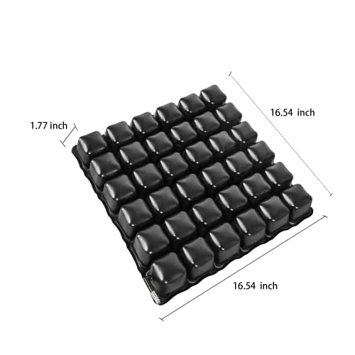 Inspiratory Cover air Cushion with Zippered Fabric Cover,Chair pad,Wheelchair Matress,Anti Bedsore,Elderly Matress,Relieve Driver and sedentary Individuals Stress and Pain,Pressure Relief Cushions.