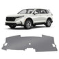 KUST Gray Dash Cover Compatible with Honda CR-V CRV 2023-2026 Dashboard Cover Accessories for CRV Non-Slip Polyester Dashboard Mat Custom Fit Center Console Sunshield Protector No Glare - size: CR-V 23-26(Gray)
